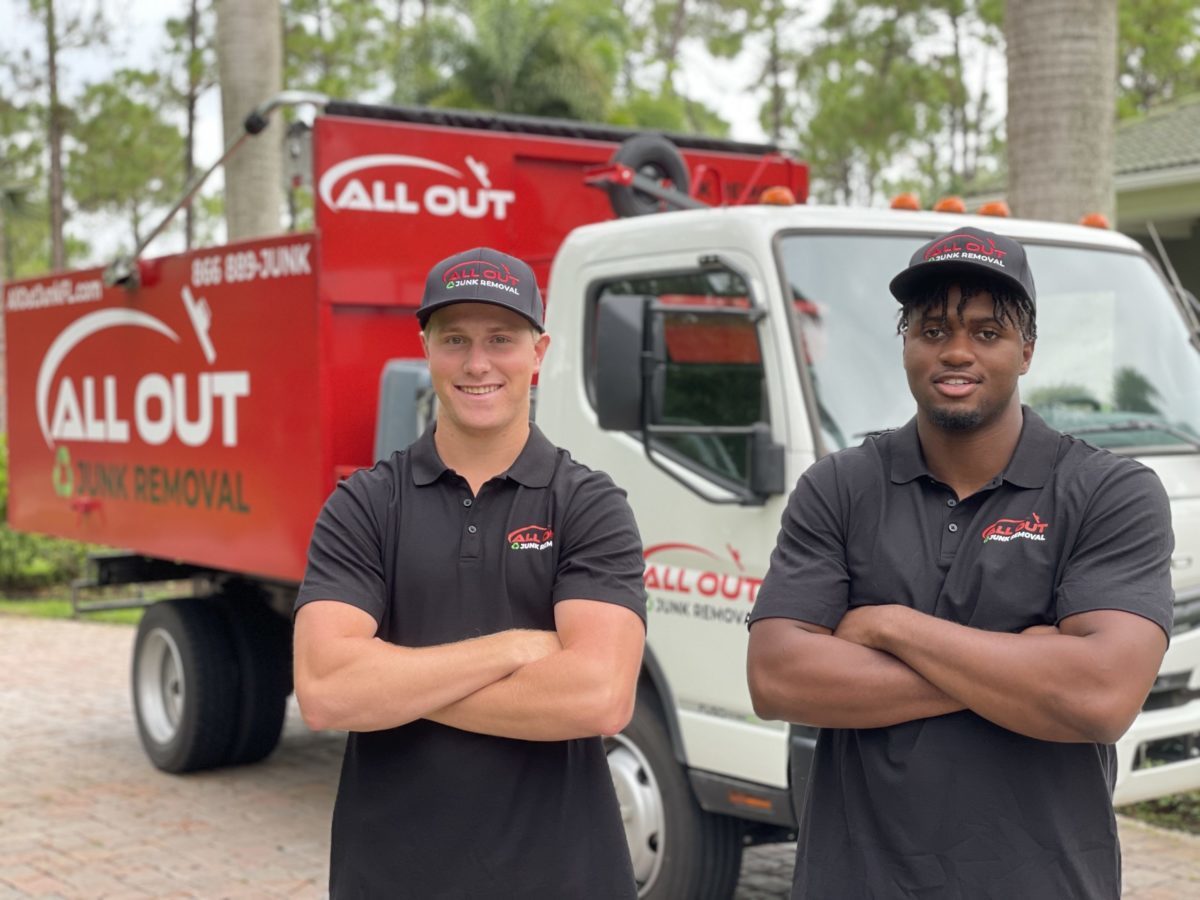 All out Junk removal friendly staff