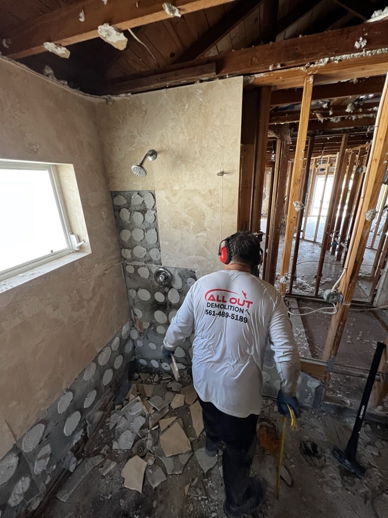 Interior demolition professional in Florida