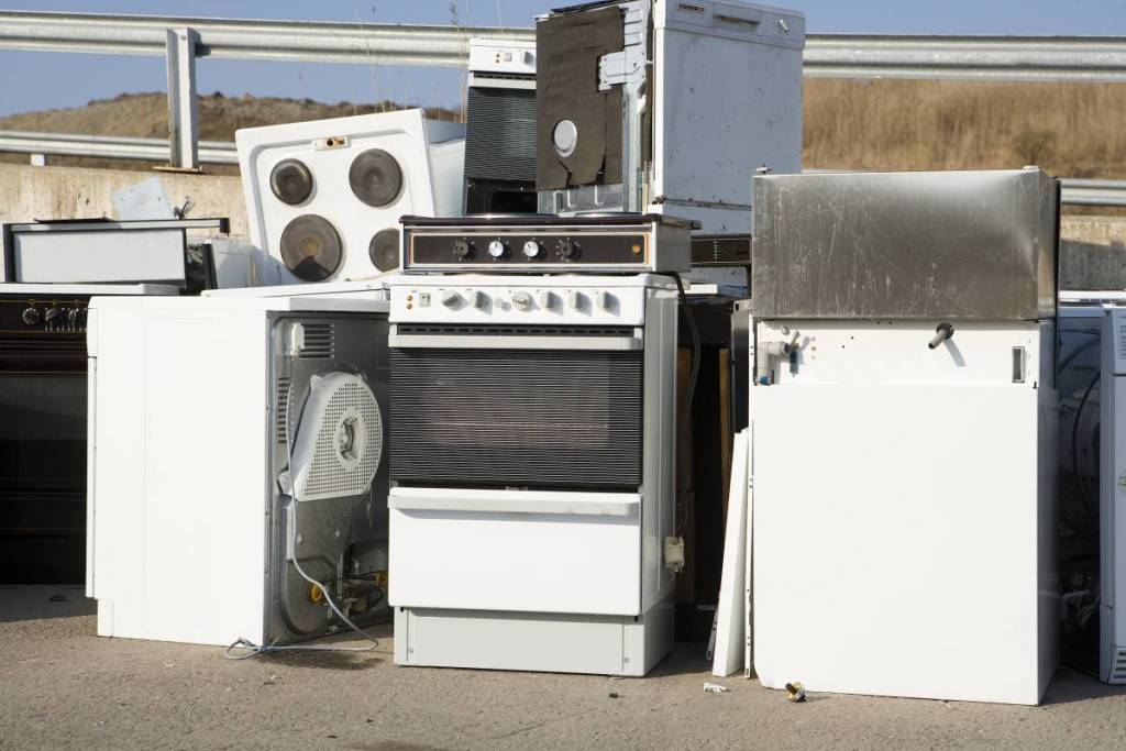Kitchen,Appliance,Garbage,On,A,Sunny,Day